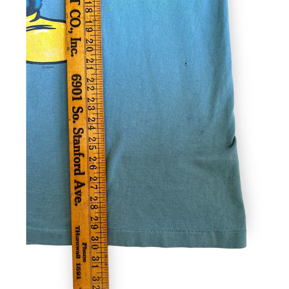 Vintage Mickey Mouse T Shirt Single Stitch Ringer Tee USA Disney - Picture 7 of 12